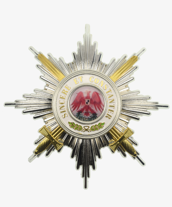 Preußen Roter Adler Orden Bruststern 1.Klasse mit Schwertern 1854 – 1918